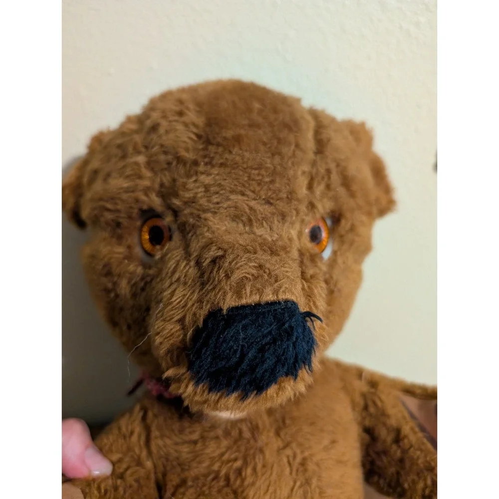 Vintage animal Fair By George Stuffed Plush Bear Cub Brown Teddy Bear 18